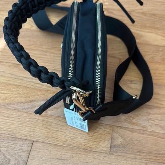 Lululemon Athletica Black Quilted Crossbody Bag - Picture 2 of 5